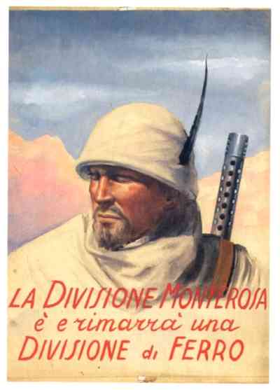 Manifesto di propaganda della Divione Monterosa