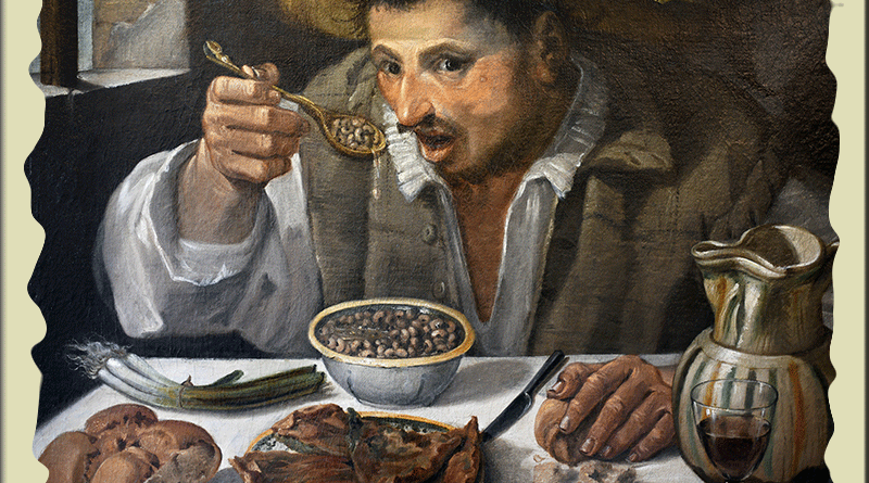 Caracci. Mangiatore di Fagioli