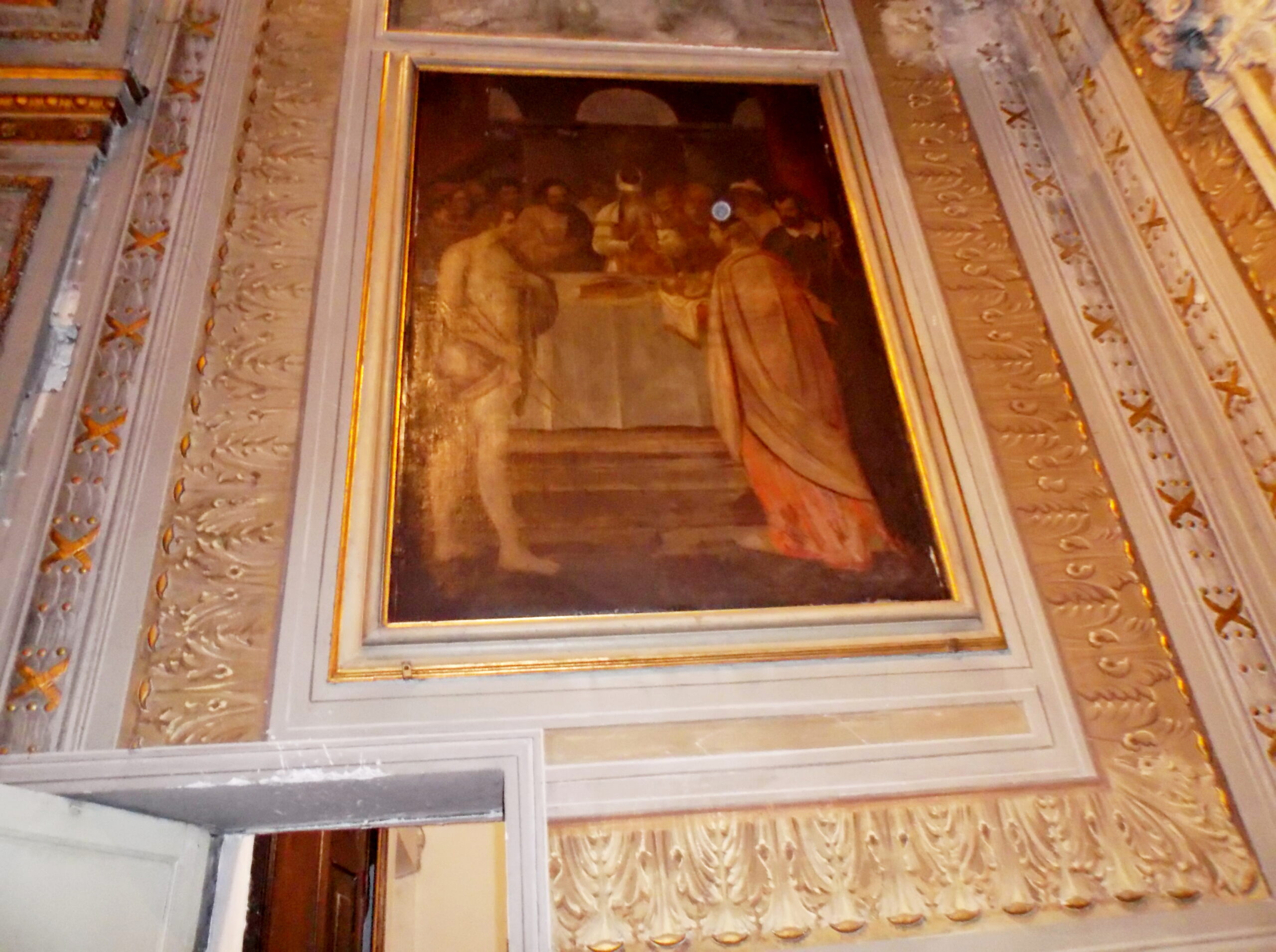 Collegiata: La “strana presenza” nel dipinto “Presentazione di Gesù al Tempio”