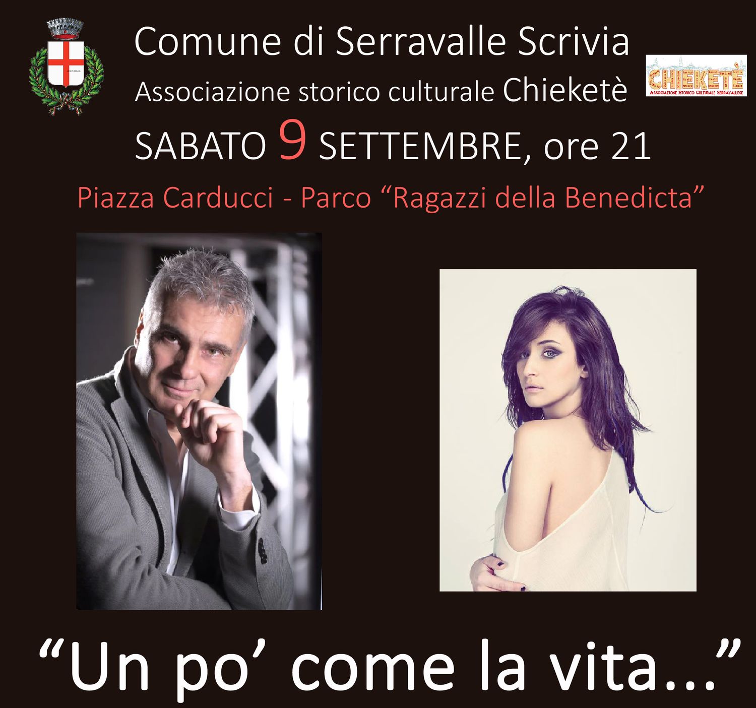 Marco RETTANI, scrittore, paroliere e produttore discografico, ritorna a Serravalle, il paese della sua infanzia
