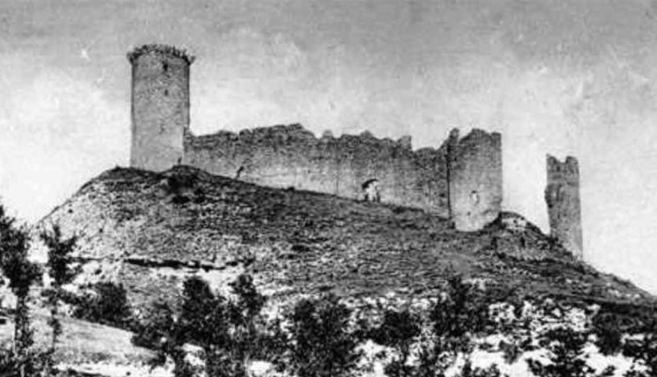 La torre del castello di Grondona
