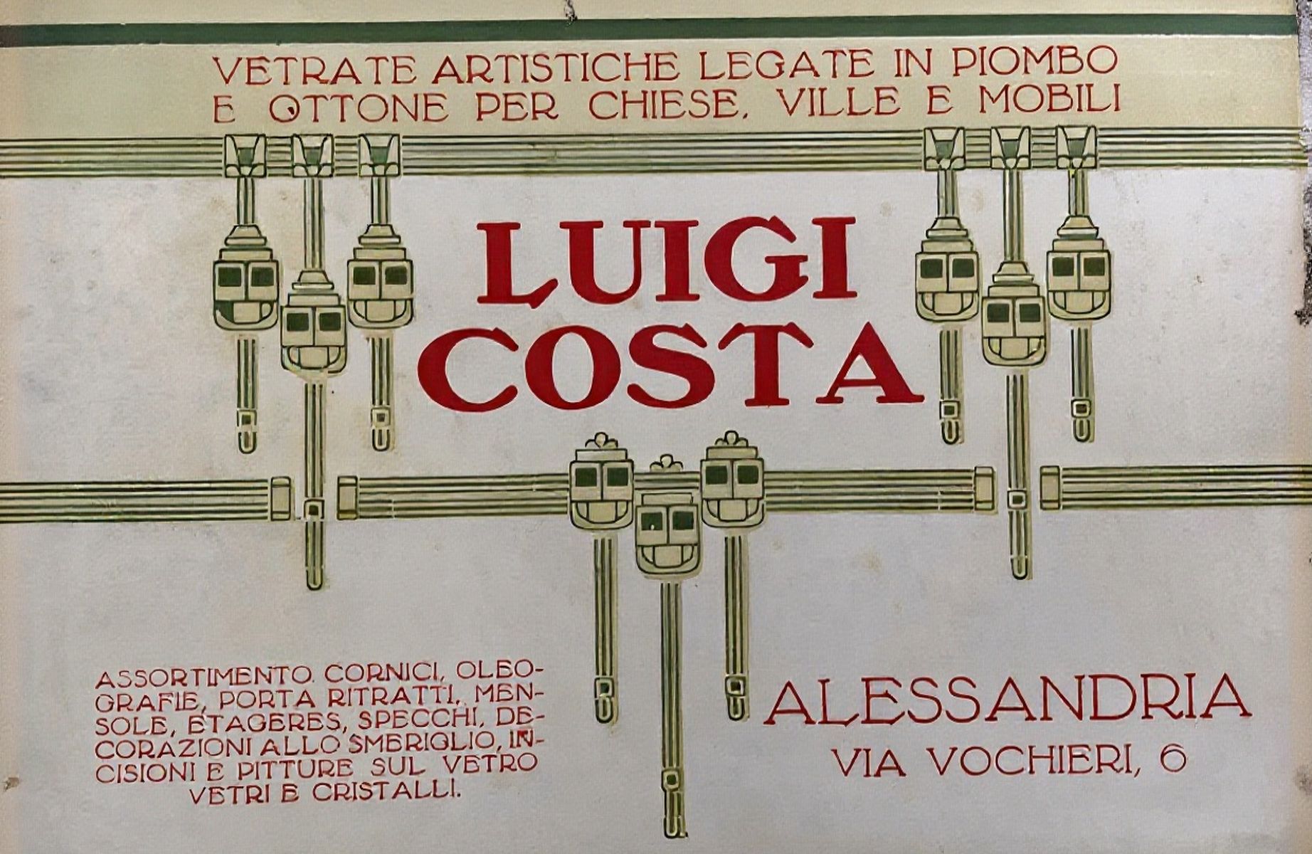 Luigi COSTA – Vetrate d’artista