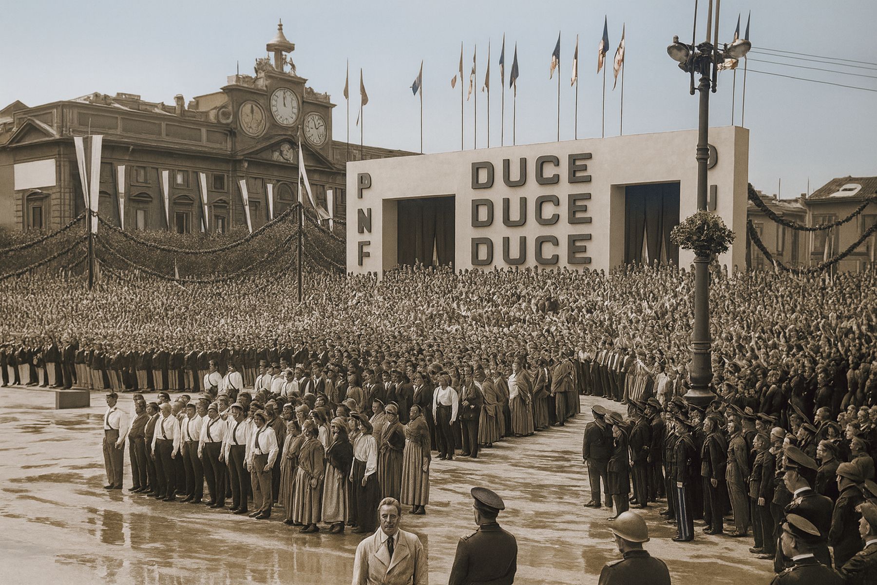 Ma il Duce… è quello lì?